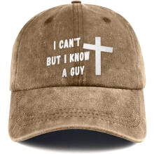 Ik ken een man! Katoenen baseballpetten voor heren, verstelbare petten voor dames.