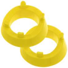 Yellow Plastic Sports Display Stand for Football Soccer