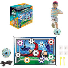Stryka Skillzone Football Accuracy Target Game – Foldable Flannel Ball Pad Goal Toy for Indoor/Outdoor Play, Blue