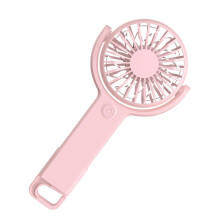 Handheld Fan Portable Fan Rechargeable Small Pocket Fan with 5 Speed Foldable Hook for Office Outdoor Indoor Pocket Fan