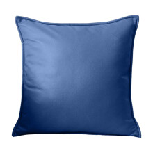 Mørkeblåt pudebetræk 45x45cm – Kompatibelt med standard pudeindlæg, til sofa, stue og soveværelsesindretning