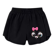Child Girls Shorts Casual Shorts Comfortable Fashion Cute Printed Loose Fit Shorts Everyday Wear Trousers For Toddler/Child/Teen Girls 3-4 Years