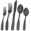 Flatware Set Matte Black Stainless Steel 20-Piece 1
