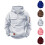 Distressed Hooded Sweatshirt for Big Boys Long Sleeve 1