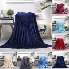 Set aus Badetuch und Waschlappen: Flanell-Badetuchdecke *1, 100 % Polyester, hoch saugfähig und farbecht