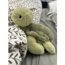 11 inch pluche zeeschildpad, schattige groene zeeschildpad knuffel – leuke decoratie voor de kinderkamer met oceaanthema en verjaardagscadeau voor