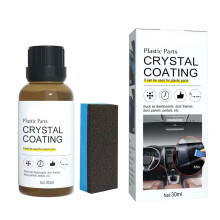Kunststoff-Revitalisierer für Fahrzeuge – 30 ml – Frischer Glanz – Keramikbeschichtung – Staubabweisend – Einfache Anwendung