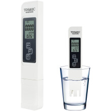 Digitales Wassermessgerät mit TDS-Messgerät, professionelles 3-in-1-Messgerät für TDS, Temperatur und EC, 0–9999 ppm, ideales ppm-Messgerät