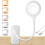 Lampe de lecture à pince rechargeable avec commande tactile flexible 1