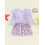 (6-12 Months, Purple) Φθινοπωρινό ντύσιμο για φούστα καρό. 5