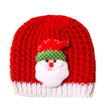 Winter Baby Christmas Beanie Knit Hat For Boys Girls Warm Yarn Infant Stocking Cap With Cute Animal Designs For Holiday Newborn Xmas Soft Hats