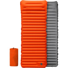 Camp Self Inflating Camping Mattress with Built-in Foot Pumpღ