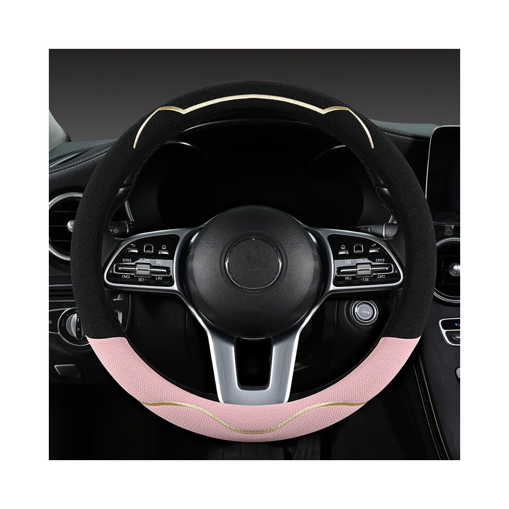 Colorful Anti-Slip Sweat-Absorbing Breathable Car Steering Wheel Cover For All Seasons 9180479766094