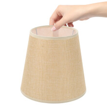 Abat-jour léger en tissu pour lampes de bureau et de table, disponible en plusieurs couleurs assorties