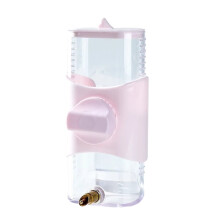 Plastic Pin Type Water Bottle Dispenser Feeder Hangings Pet Guinea Pigs Squirrels Drinking Pipe Fountain