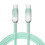 Καλώδιο φόρτισης Ice Crystal USB C Καλώδιο τροφοδοτικού γρήγορης φόρτισης 60W Υποστήριξη 1
