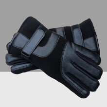 Herre vinterhandsker med touchscreen, sorte, 2-pak