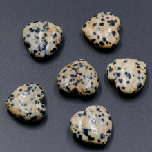 20 mm herzförmige Naturachatsteine – Lochlose Rohkristalle für DIY-Schmuck und Wohndekoration, Heilsteine
