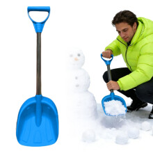 Kids Snow Shovel with Stainless Steel Handle, 24" Durable Scoop for Snow, Sand, Garden & Camping – Compatible with Kids