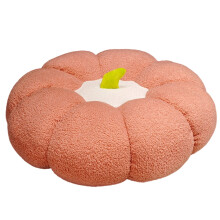 Coussin de sol en forme de citrouille, coussin en peluche, décoration d'Halloween