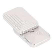 Jeu de doigts antistress en métal en acier inoxydable, glissière, 46x28mm