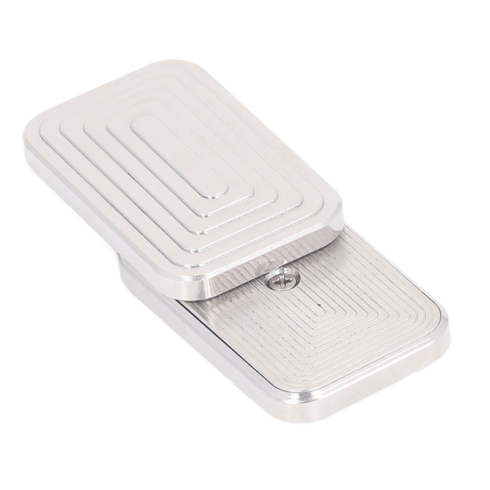 Stainless Steel Metal Slider Toy for Stress Relief 46x28x10mm