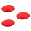 3Pièces Partie Plastique Rouge Pour Siège 1