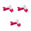 3Pièces Bébé Rose Coton Respirantes 1