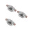 3Pcs Multi-Function Stainless Steel Bowl with Double Walnut Handles 1