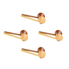 8Pcs Premium Wooden Soup Spoon Hotpot Ladle for Household Use