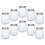 10Pcs Sturdy Pet Bottles Clear Beverage Container 1