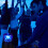 360 drehbare LED-Partylichter, Rot & Blau, 2er-Set 1