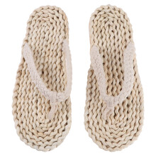 1St Anti-Slip Witte Slipper Dames Strand En Thuis