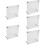 5Pièces Support Cd Tabletop Transparent Artisanat Soigné 1