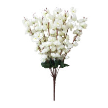Buquê de flores artificiais em vaso – Centro de mesa para decoração de casa