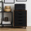 Mobile File Cabinet with 5 Drawers and Wheels 1