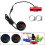 Motorcycle Water Temperature Hour Counter Meter Water Temp Adapter Engine Hours  Red Light 18mm 5