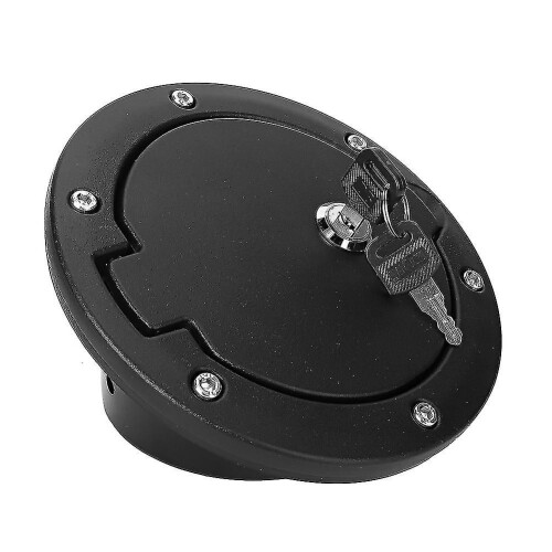 Tampa do tanque de combustível com trava, compatível com Jeep Wrangler JK 2007-2017 1