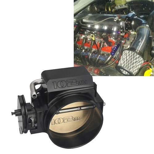 Black 102mm Throttle Body for LS1 LS3 LS6 LSX LS7 2