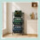 Black Steel Beverage Crate Rack for 3 Crates 1