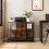 File Cabinet with 2 Drawers & Shelves, Mobile 1