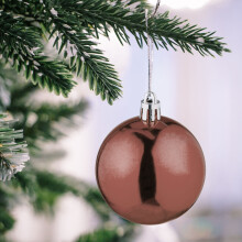 Conjunto de enfeites de árvore de Natal, 100 foscos e brilhantes