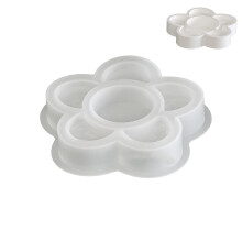 Molde de silicone para suportes personalizáveis, ideal para criar presentes e decorações de festa personalizadas.