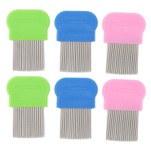 100Effective Polished Stainless Teeth Effortless Cleaning Lice and Nit Comb Compact Design For Easy Storage Lice Combs Re Usable