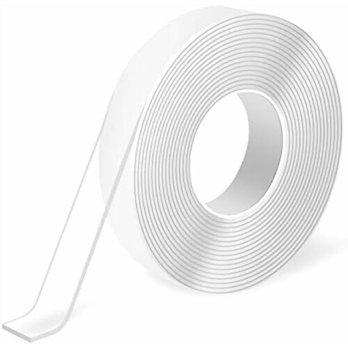 Double-Sided Mounting Tape Transparent Removable 10FT