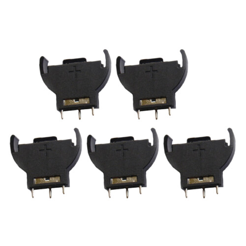 Universals CR2032s 2025 2016 Coin Cell Holder Snapping On Design ABS Materials for Electronics Projects