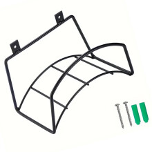Vægmonteret haveslangeholder metal 1-pak