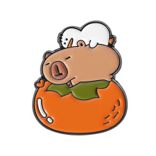 Waterdichte speldjes, unieke capibara-verzamelbadges voor knutselprojecten, mooie unisex modebroche/sieraad