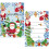 Cartes d'invitation de Noël style rustique vintage (50 pièces) 1