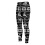 Mädchen Weihnachtsleggings, Sporthose mit Stretch 1